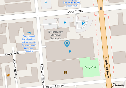 Downtown Wilmington - Wedding Weekend Home Base, Walkable to Area Attractions map location