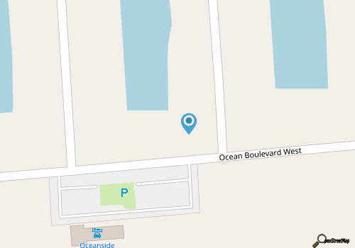 Fantastic Vacation Retreat Steps From Beach w/Free WiFi, AC, W/D, Patio, & Deck map location