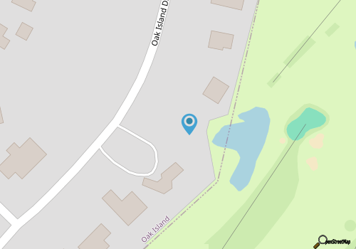 3BR/3BA House - Located at 15th Hole of Oak Island Golf Course, Sleeps 6 map location