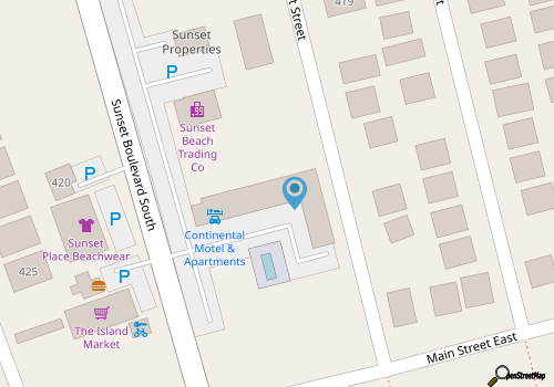 Pet Friendly. Newly Remodeled, Free parking and Steps to the beach! map location