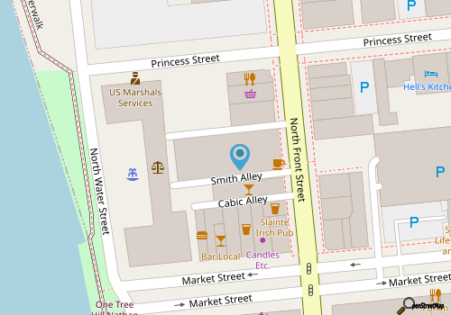 Cape Loft by Rove Travel | Luxe Designer Condo w/River Views map location