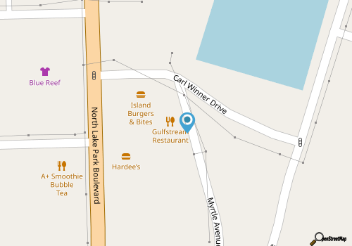 Gulf Stream Restaurant map location