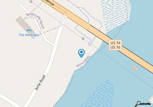 Whipsaw Charters map location