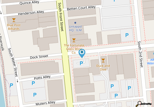 2BR/2BA Garden Suite w/ Ensuite Baths • Backyard • Walk to Downtown & Riverwalk map location