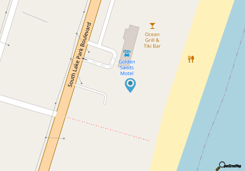 Stunning oceanfront home with direct beach access and viewing decks map location