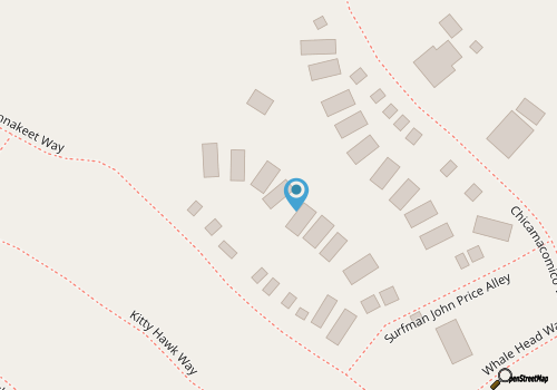 Two-bedroom cottage tucked away in the peaceful maritime forest map location