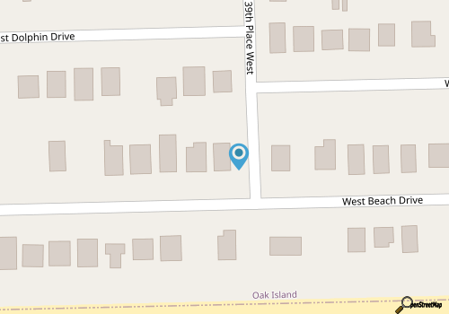 Oak Island Escape-2nd Row, Pet-Friendly w/ Ocean Views & Boat Ramp Nearby map location