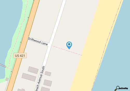 Beachside Suites 3: Downtown and next to the SEA! map location