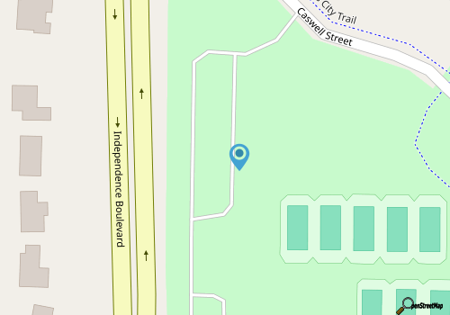 Dragan Lagoon - Midtown, bike trails map location