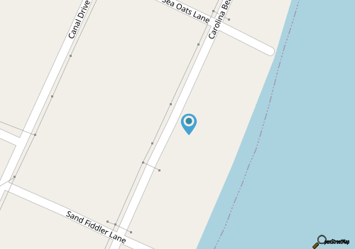 Pelican's Nest - Top-Floor Oceanfront Condo with Private Deck map location