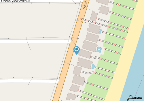 Granny's Place - Oceanfront Home with Private beach access & Large Decks map location