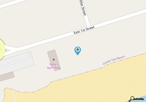 Oceanfront and Steps Away from the Pool and Beach at Ocean Isle Beach, NC! map location