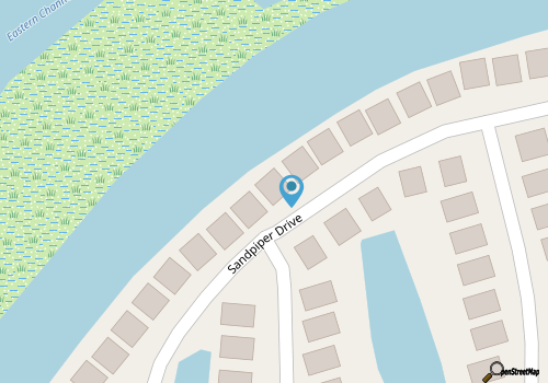 Private dock, easy walk to beach! Beautiful Island Park waterfront home in OIB! map location