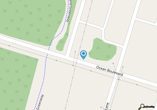 3-bedroom, 2-bathroom condo in Carolina Beach 4 min walk to beach map location