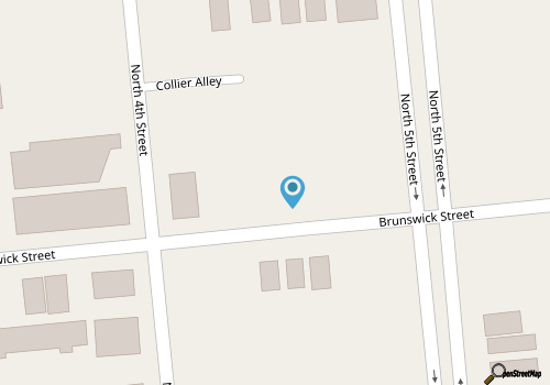 2BR in Brooklyn Arts District Downtown Wilmington map location