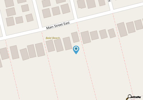 Top floor Continental 1 Bedroom map location