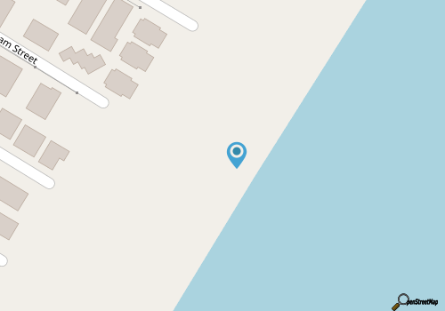 Oceanfront Condo in the Heart of Wrightsville Beach map location