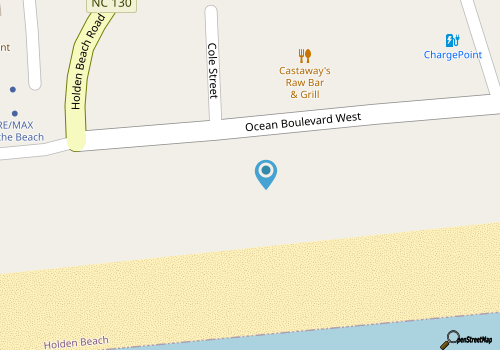Holden Beach's Best Oceanfront Rental, Knot Holden Back - Holden's Best Best Rental map location