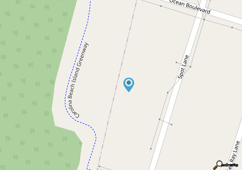 The Pool House: Private Pool, Screened Porch, Short Walk to Beach map location