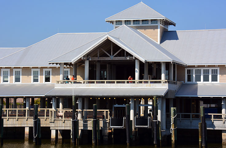 Bald Head Island ferry terminal - Southport side