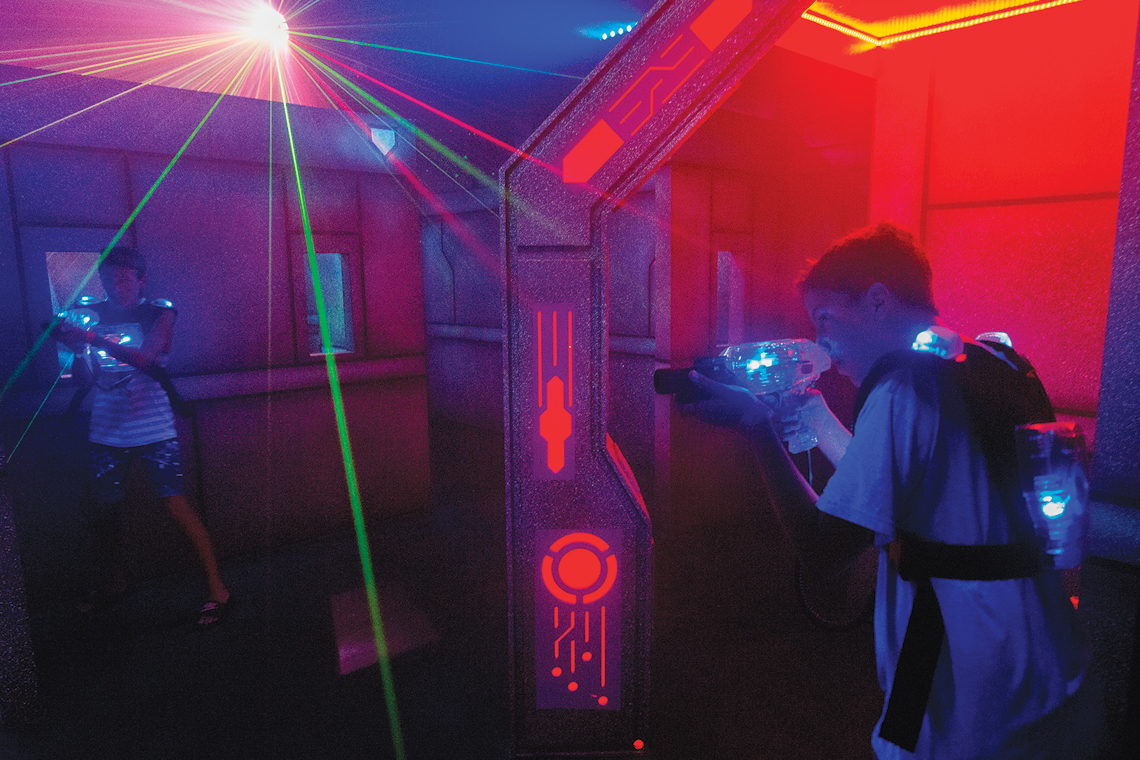 Jungle Rapids Family Fun Park laser tag