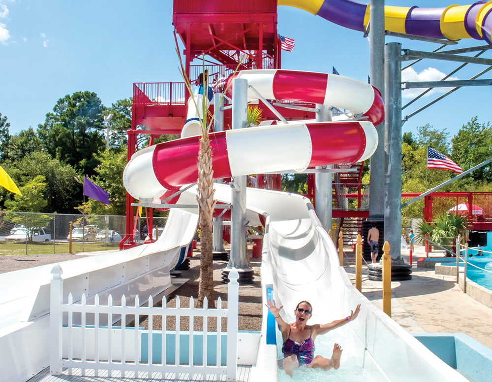 Jungle Rapids Family Fun Park water slide