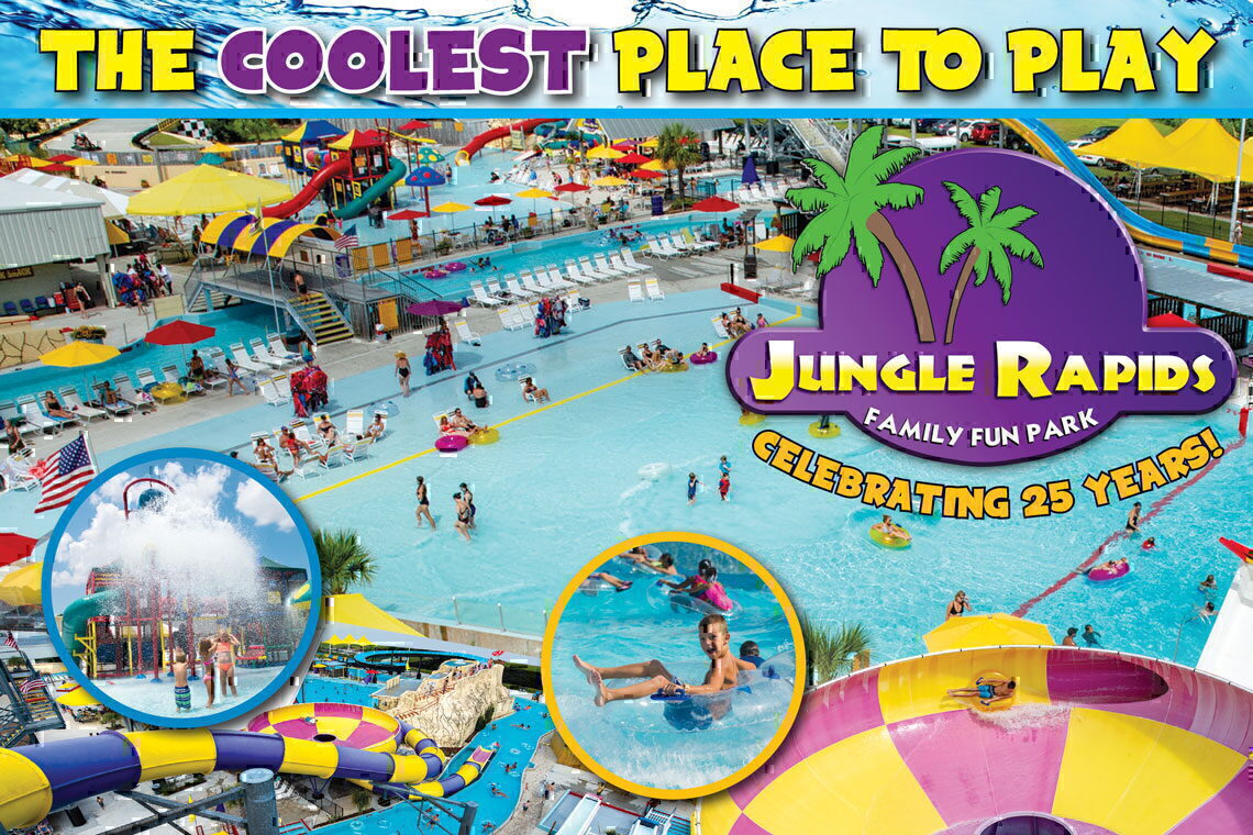 $2. OFF T-Shirt JUNGLE RAPIDS FAMILY FUN PARK