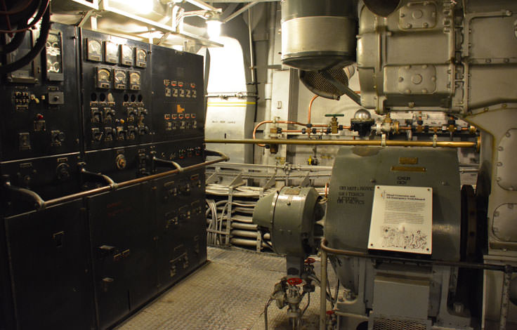 USS North Carolina in Wilmington, NC