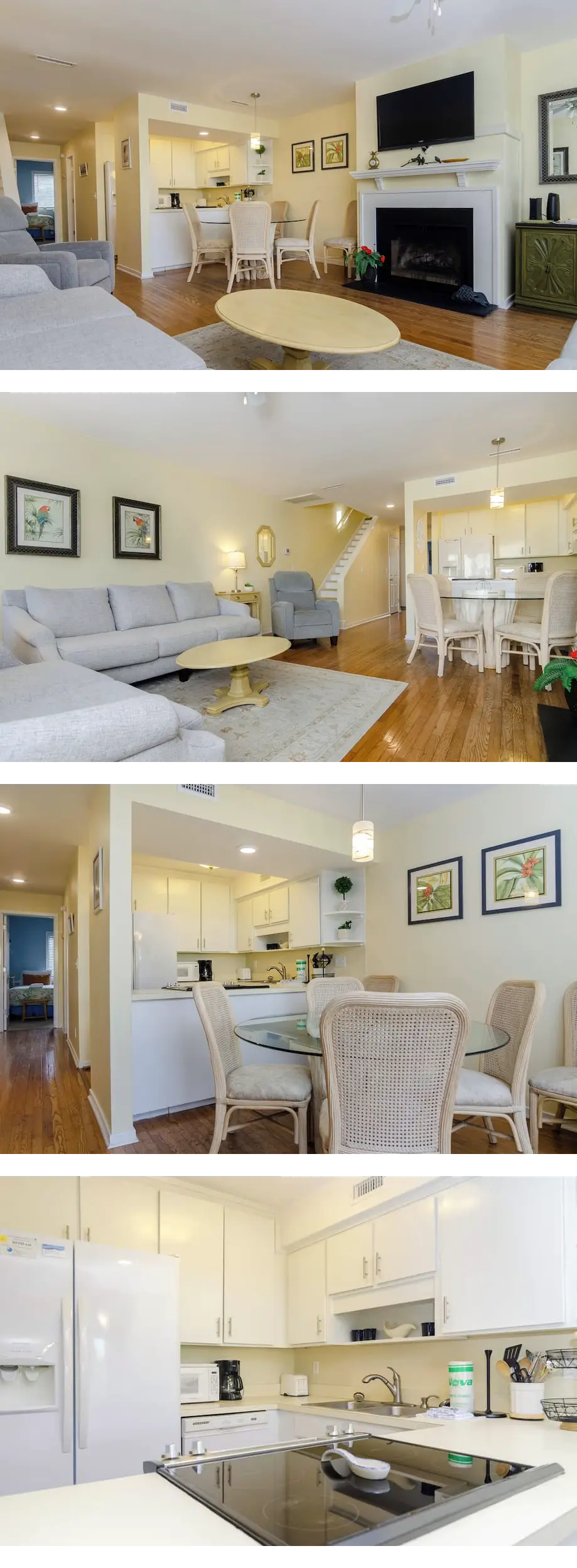 Spacious 3BR Townhome 1 Block to Johnnie...
