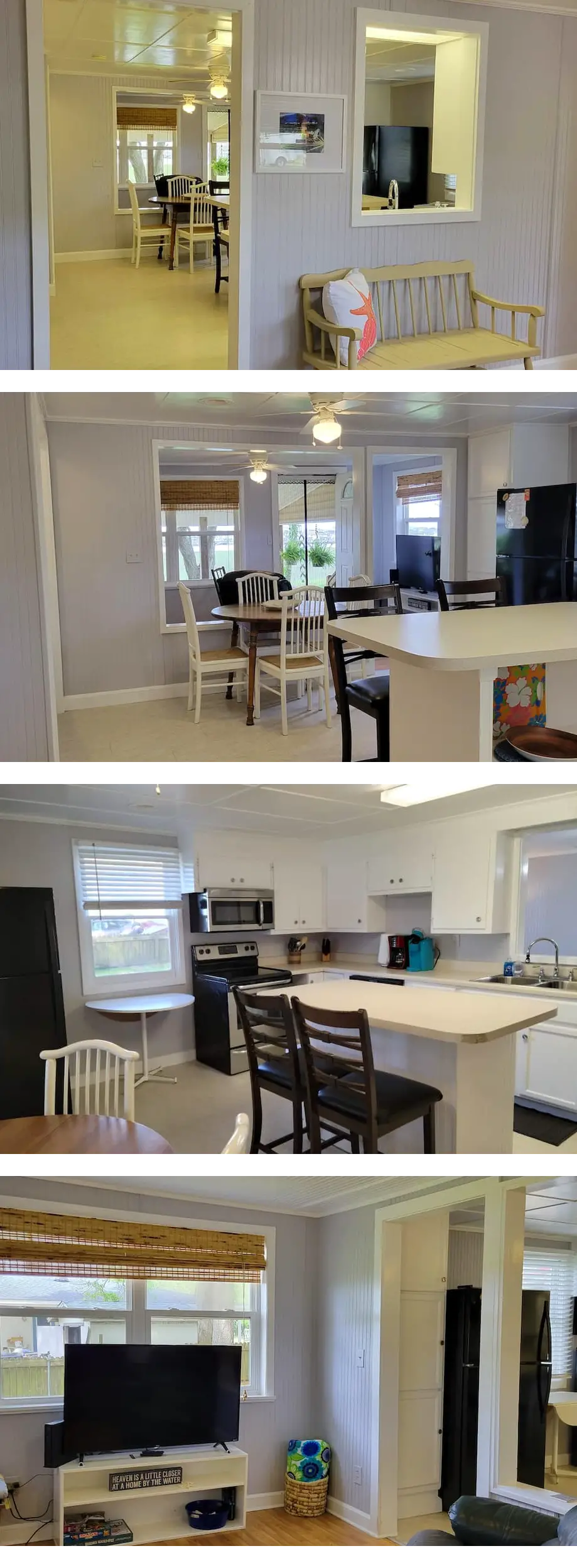 Waterway House 2 BR/1 BA/ Sleeps 6 /WiFi /Linens/Spectacular Views