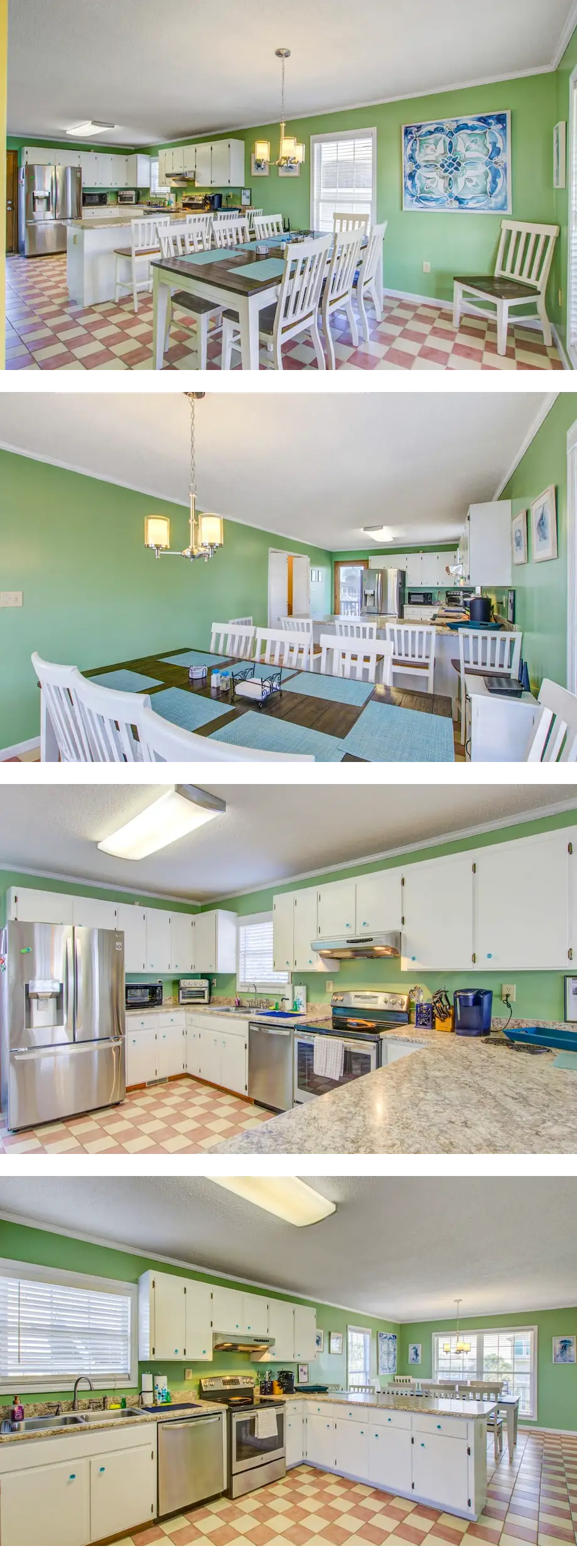 Splendid house just steps from the beach with private W/D, central AC, and deck