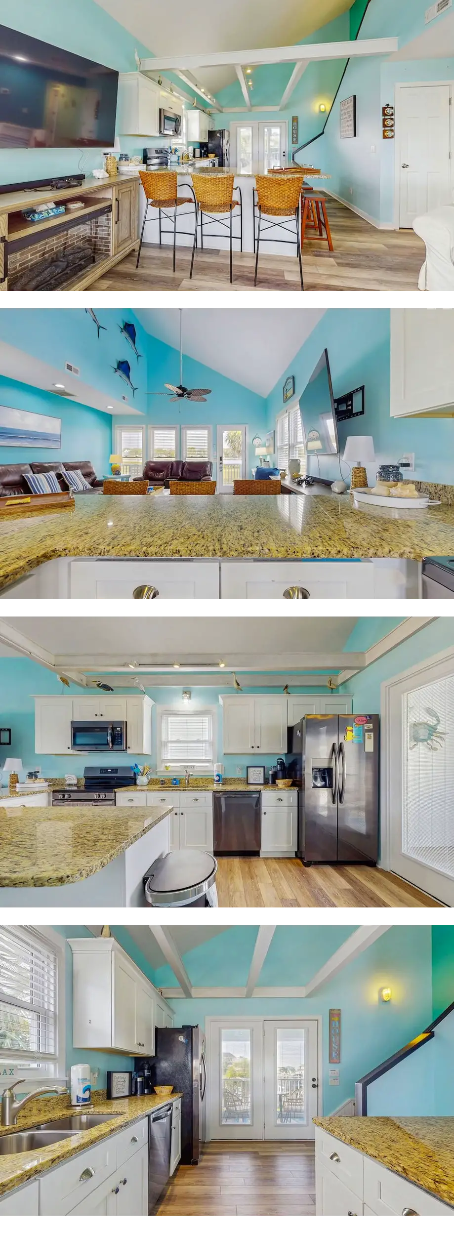 Waterway-view home with private pool, yard, screened Porch, washer/dryer, & WiFi