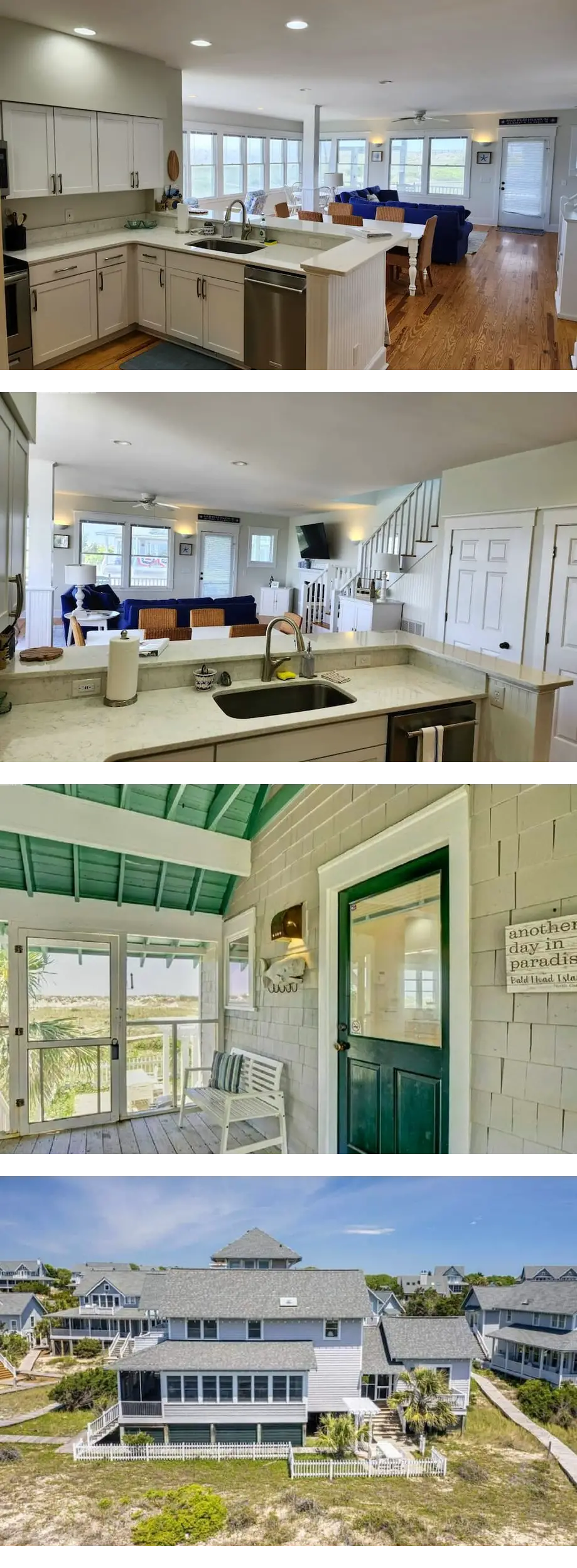 Ocean Front Pet Friendly Steps to Beach ...