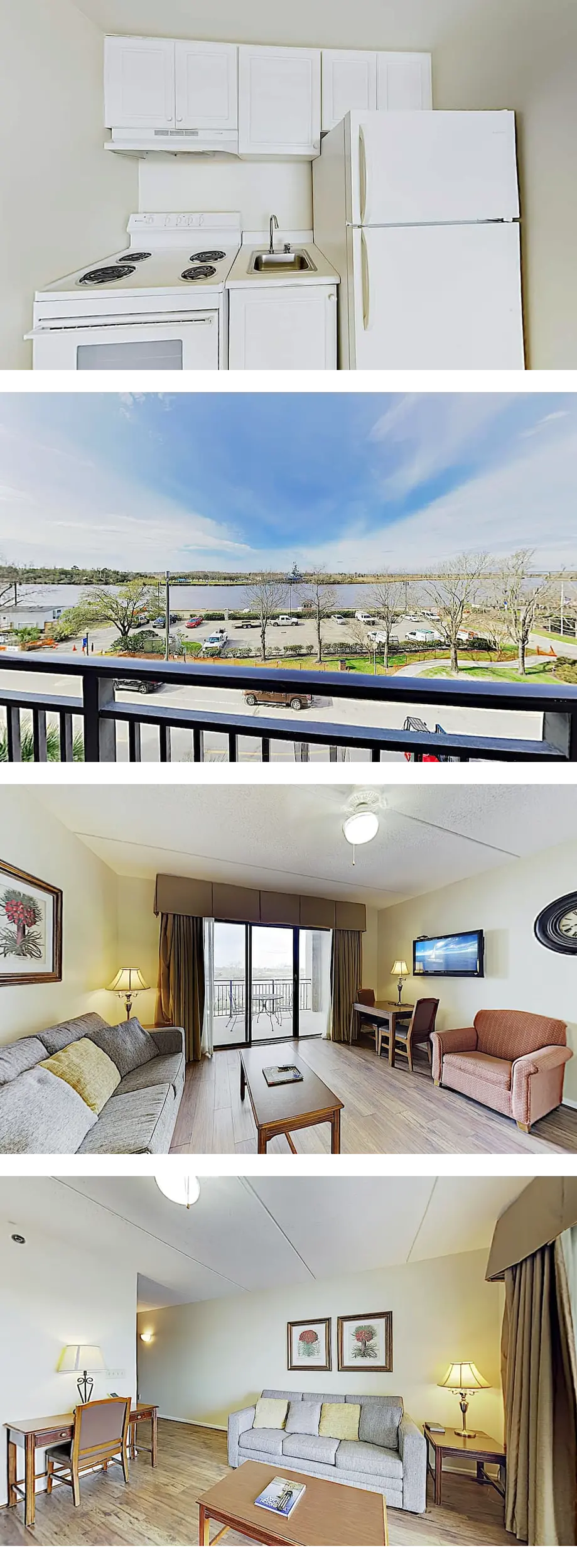 Downtown Riverfront Perch: Condo w/ Balcony & Views - Near Beach