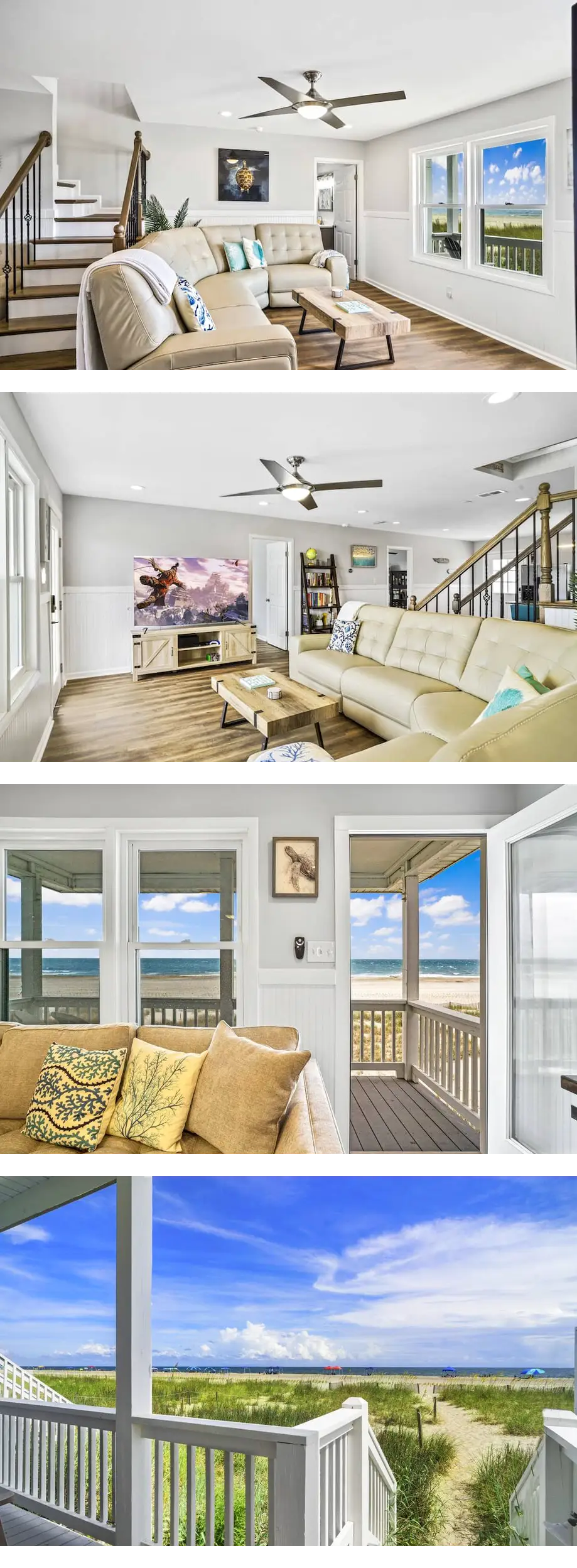 Luxury Oceanfront Home on Holden Beach, ...