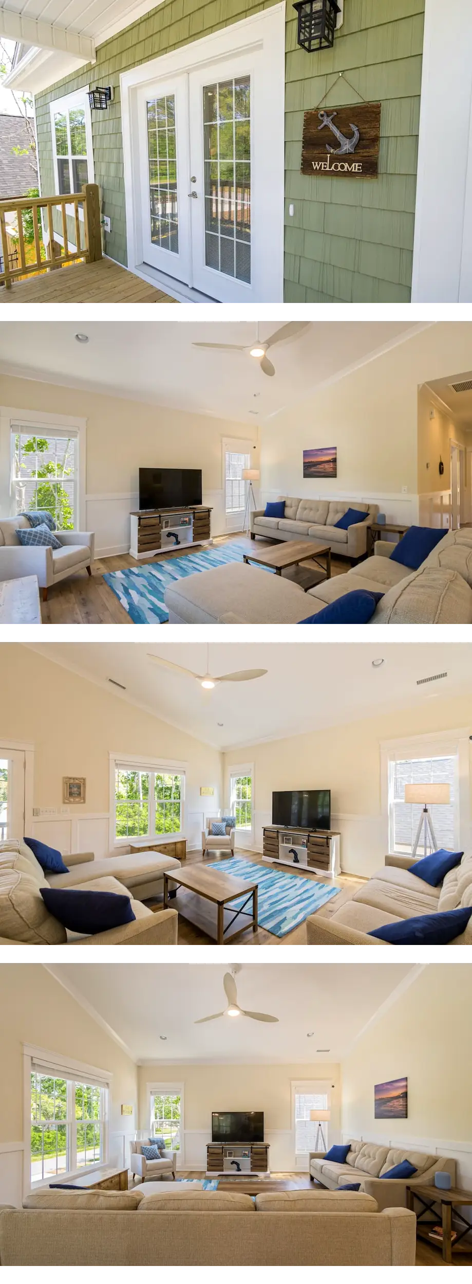 Clean home on quiet street/Walk to beach...