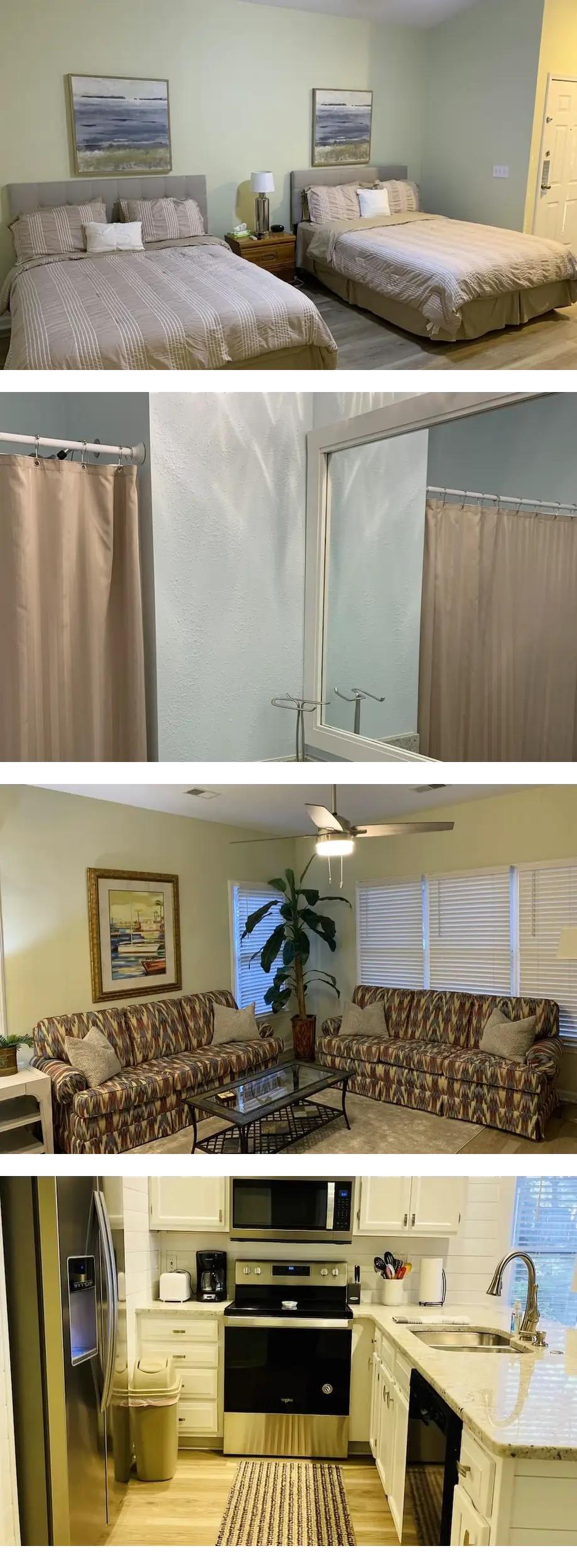 Sunset Beach Beautiful 2 Bedroom Villa 1.5 miles from Sunset Beach