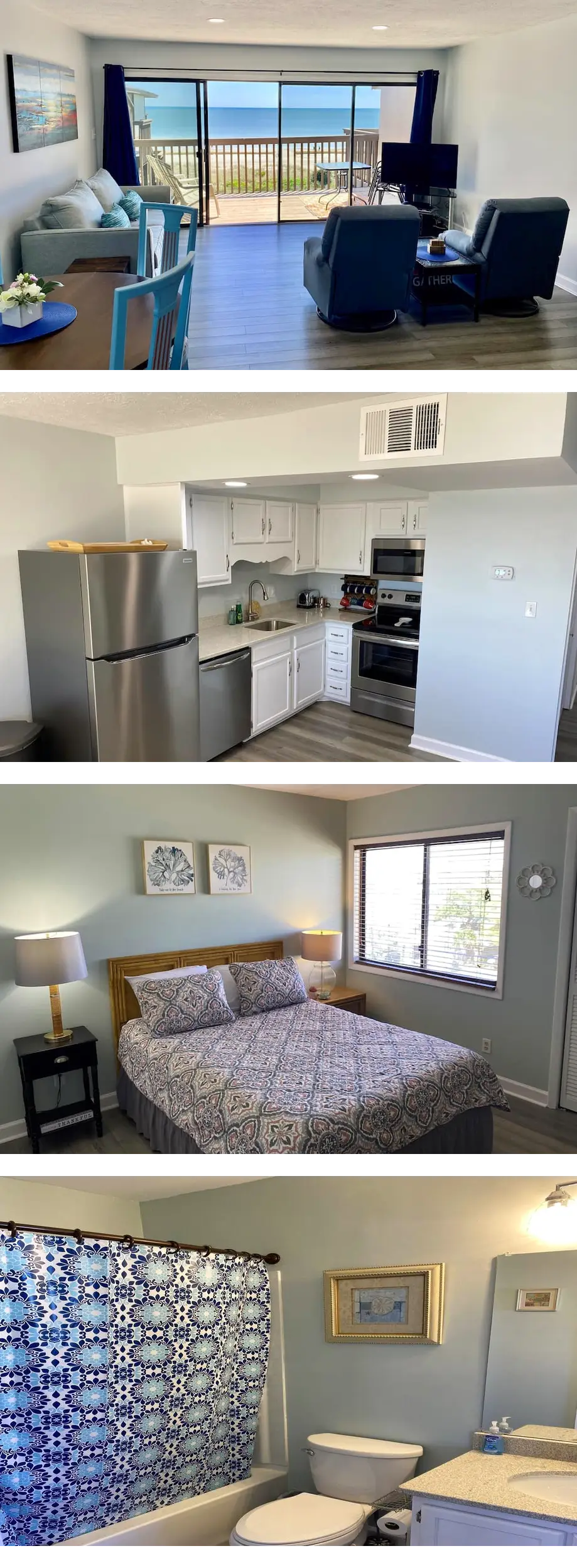Updated Condo Just Steps from the Beach ...