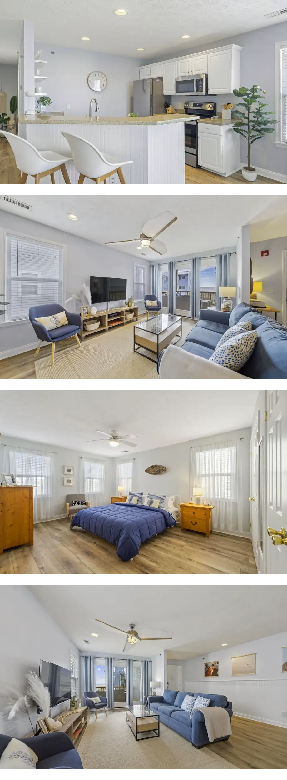 Ocean View Condo,  Steps to Beach & Boar...
