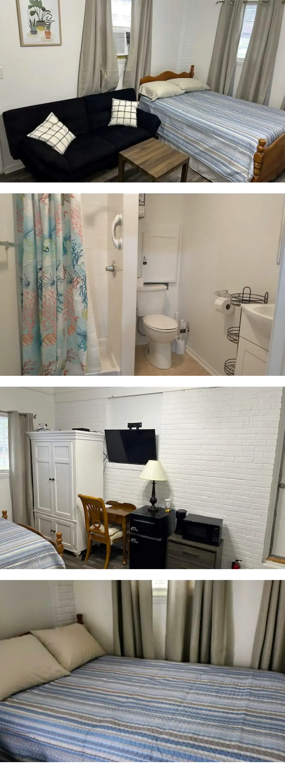 40th St En Suite /  Enter the door between Outside Shower and  Air Conditioner.