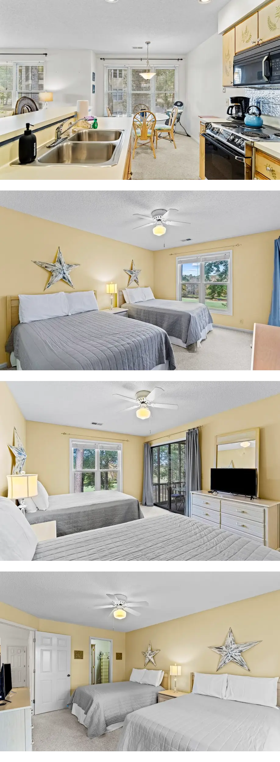 Riverfront golf resort condo with fairway views, pool, tennis, & on-site dining