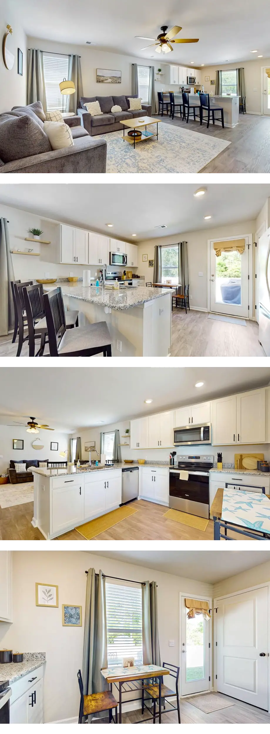 Coastal home with central AC & W/D -  close to beach and local attractions