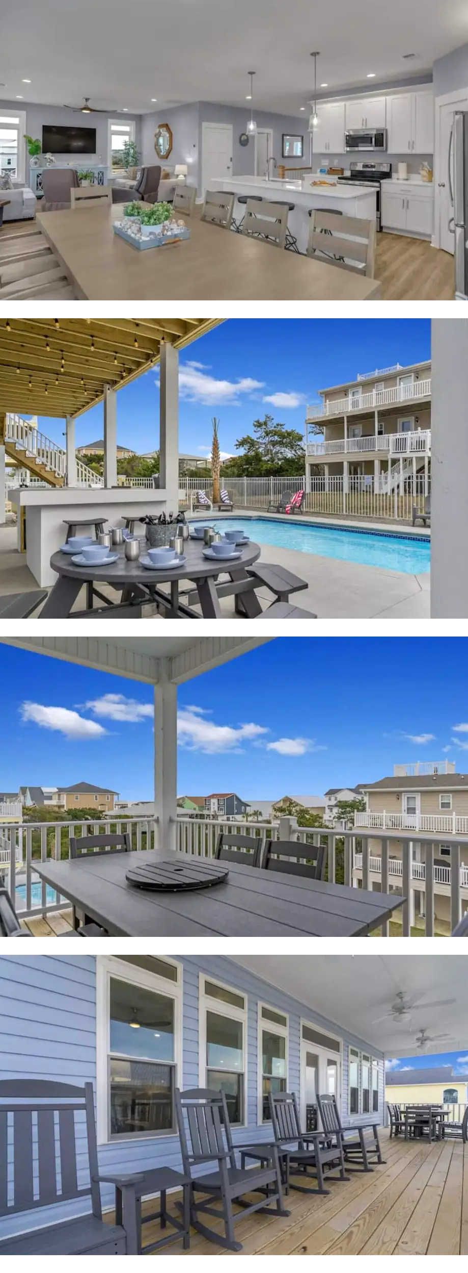 Beach Luxe! 5BR Sleeps15-Pool-PetFriendl...