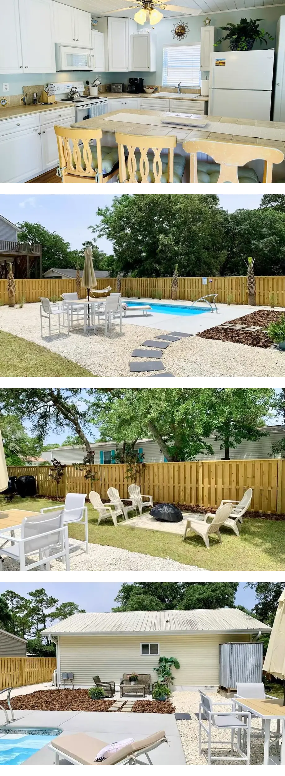 Beautiful 2 Bedroom 1 Bath House, Dog Friendly, Pool, Sleeps 4