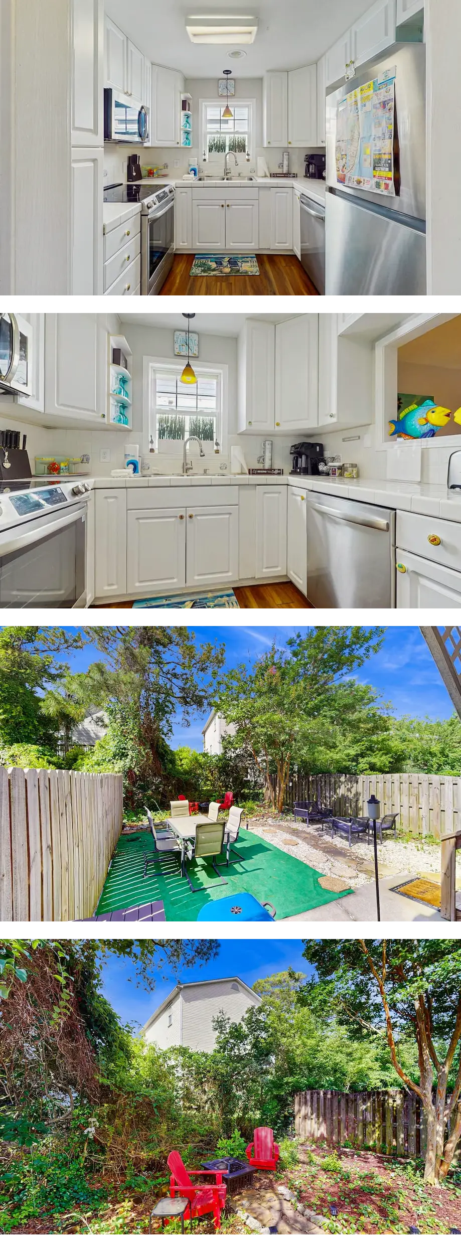 Duplex with multiple balconies & backyar...