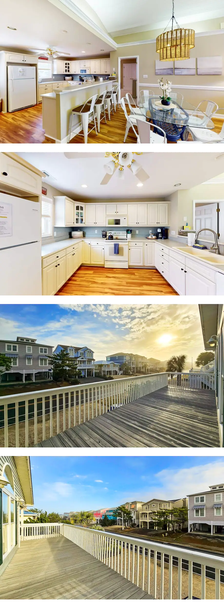 2nd-row modern home with beach access, t...