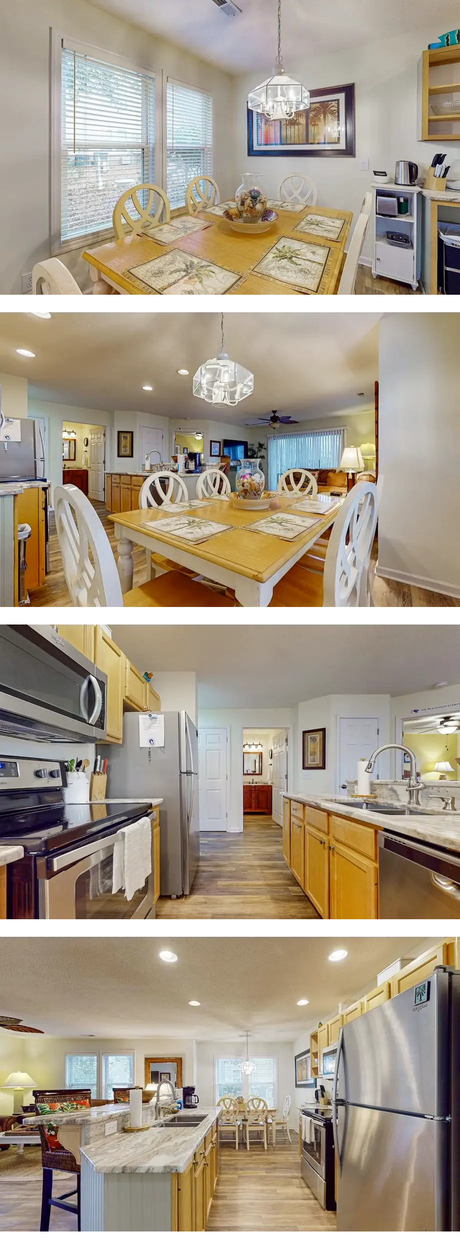 Coastal Condo with golf course view and ...