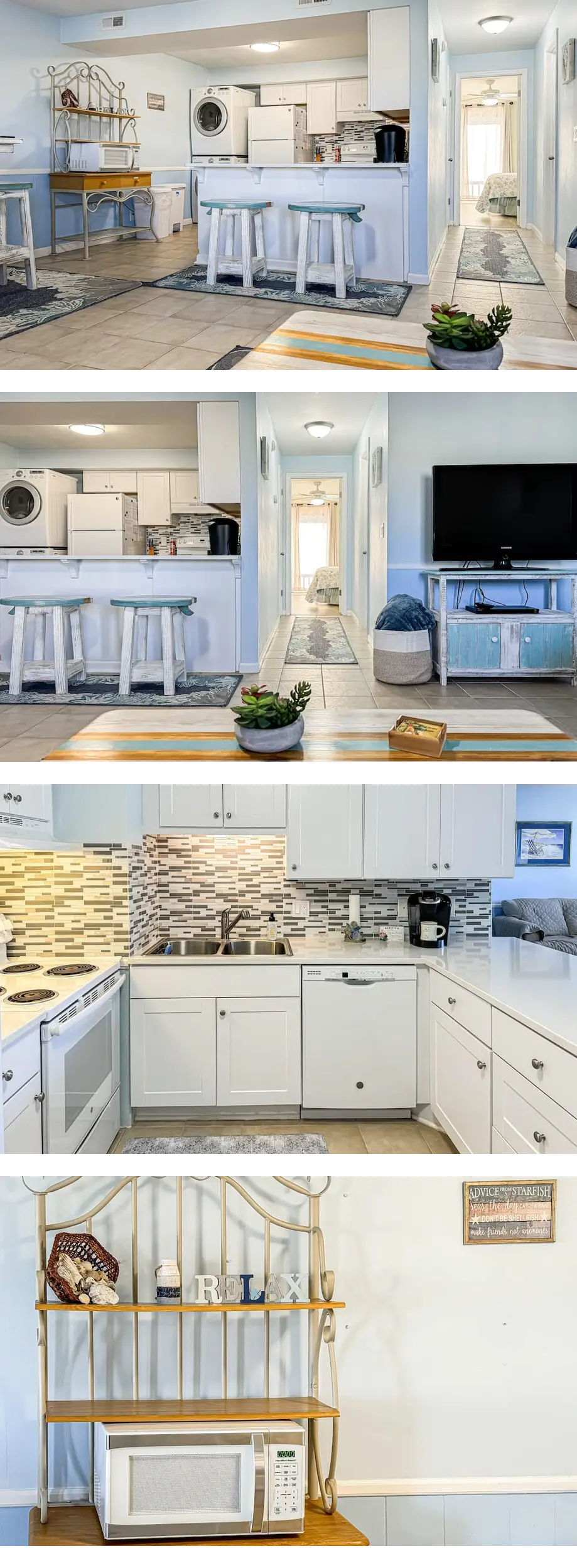 Waterfront condo with pool, dock, balcon...