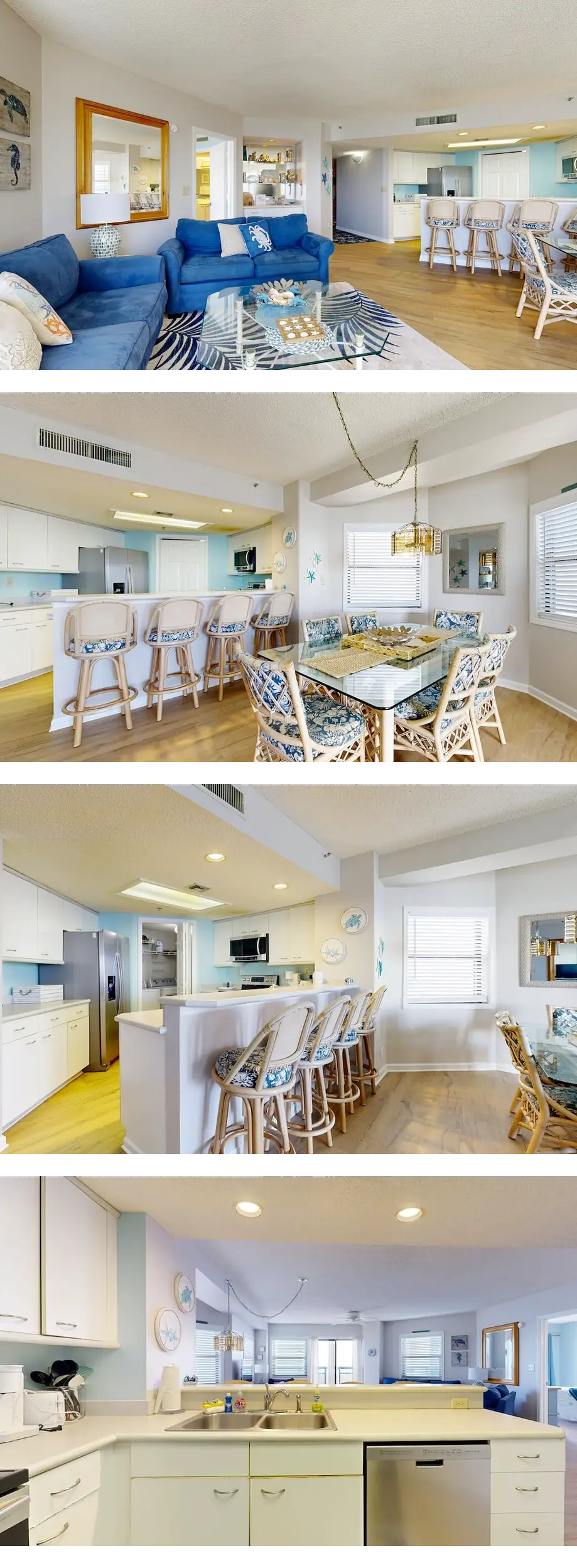 Oceanfront home with direct beach access...