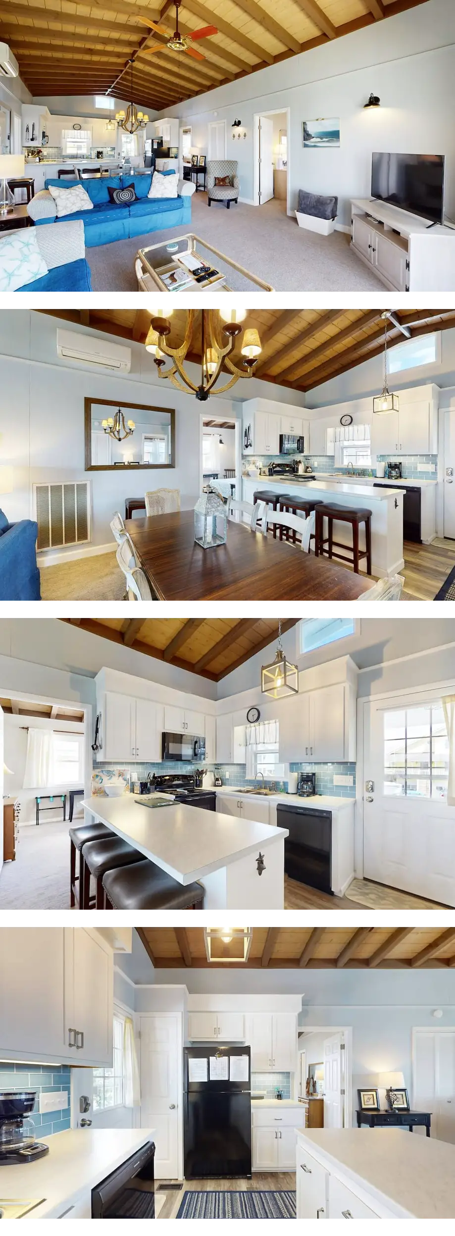 Waterfront home with floating dock on ca...